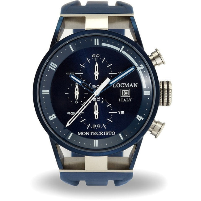 Locman Montecristo Mens 0510Blblfwh0Sib Stainless Steel. Titan Automatico Watch Watch