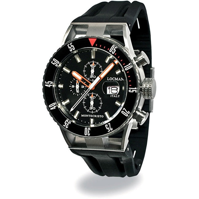 Locman Montecristo Mens 051200KOBKNKSIK  Stainless Steel. Titan Automatico Watch