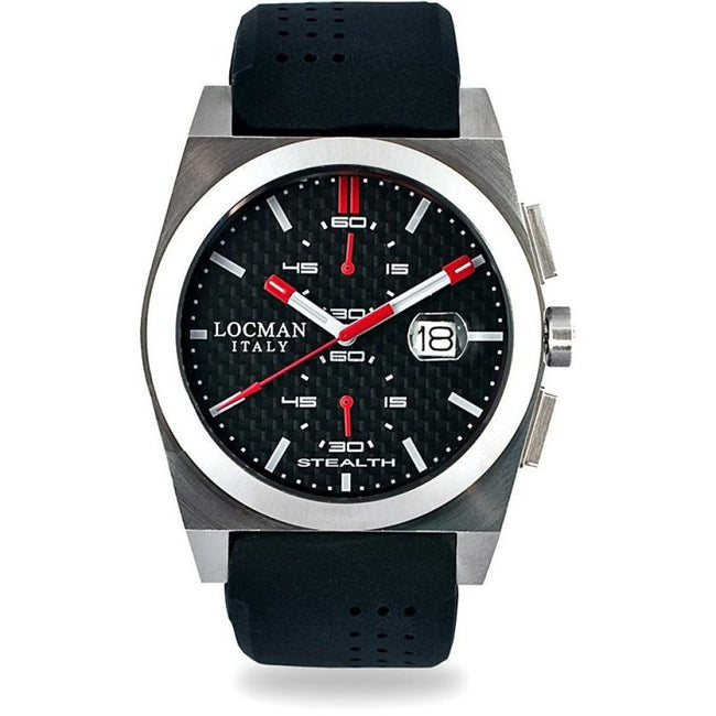 Locman Stealth Mens 020200Cbfrd1Gok Stainless Steel. Titan Automatico Watch Watch
