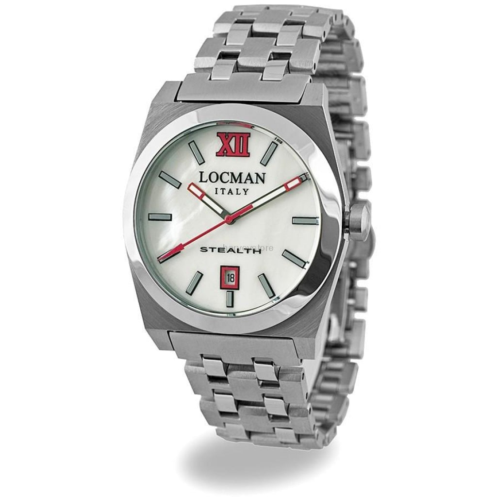Locman Stealth Mens 020300Mwfrd0Br0 Stainless Steel. Titan Automatico Watch Watch
