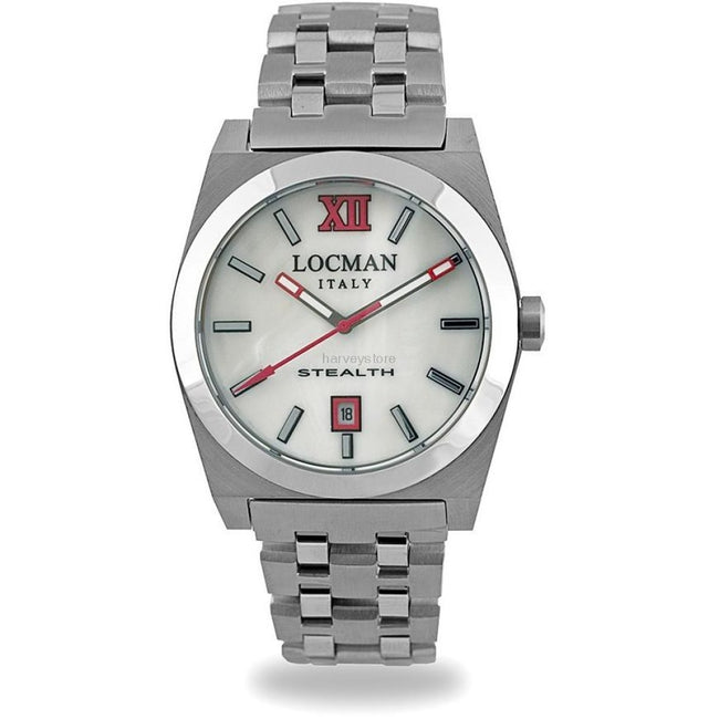 Locman Stealth Mens 020300Mwfrd0Br0 Stainless Steel. Titan Automatico Watch Watch