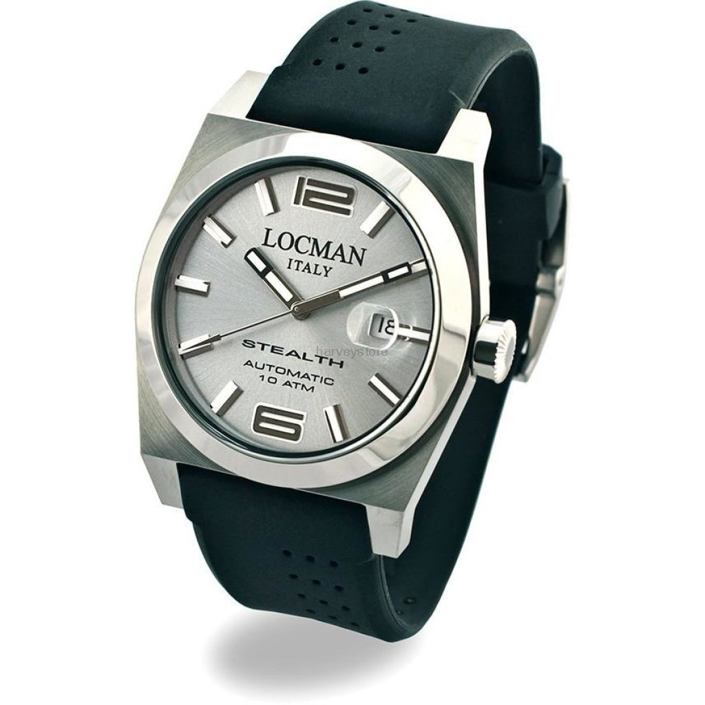 Locman Stealth Mens 020500Agfnk0Sik Stainless Steel. Titan Automatico Watch Watch