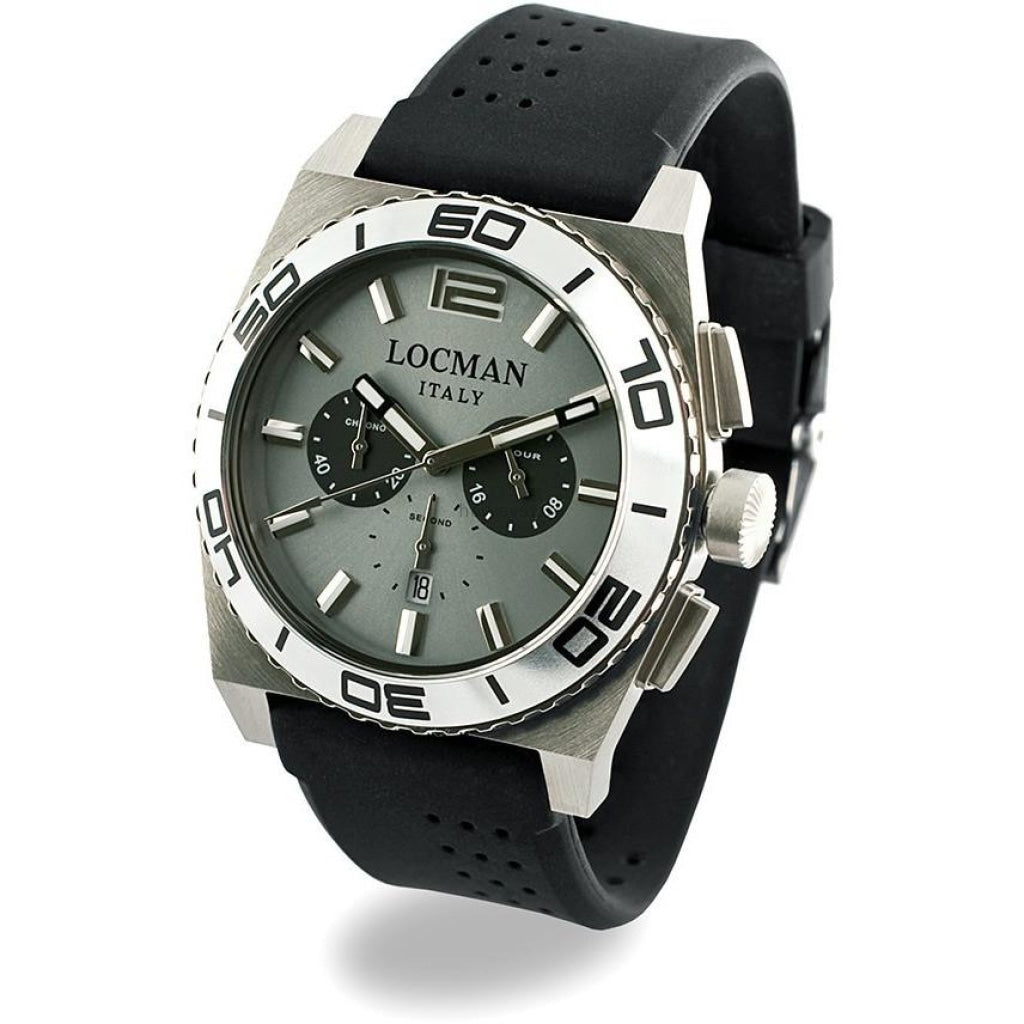 Locman Stealth Mens 021200Ak-Agksik Stainless Steel. Titan Automatico Watch Watch
