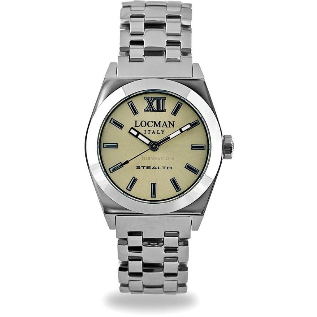Locman Stealth Womens 020400Ylfnk0Br0 Stainless Steel. Titan Automatico Watch Watch