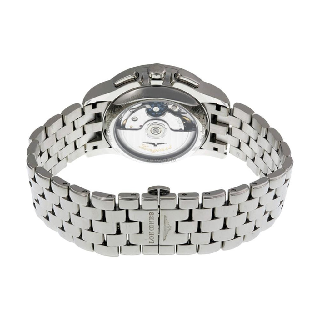 Longines Man`s L48034726 Flagship Silver Dial Chronograph Automatic Watch Watch