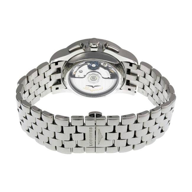 Longines Man`s L48034726 Flagship Silver Dial Chronograph Automatic Watch Watch