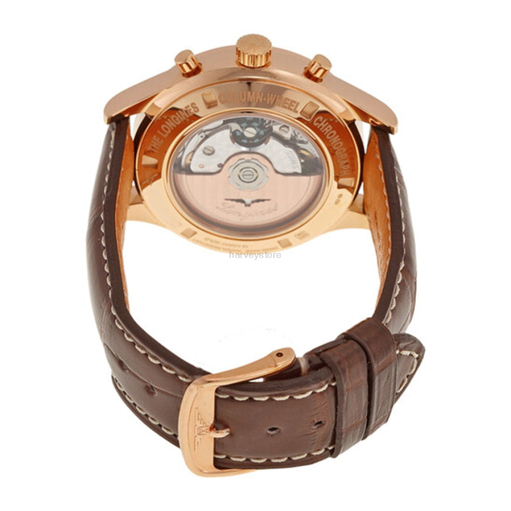 L27508762-Longines Men's L2.750.8.76.2 Heritage Chrono Gold Watch