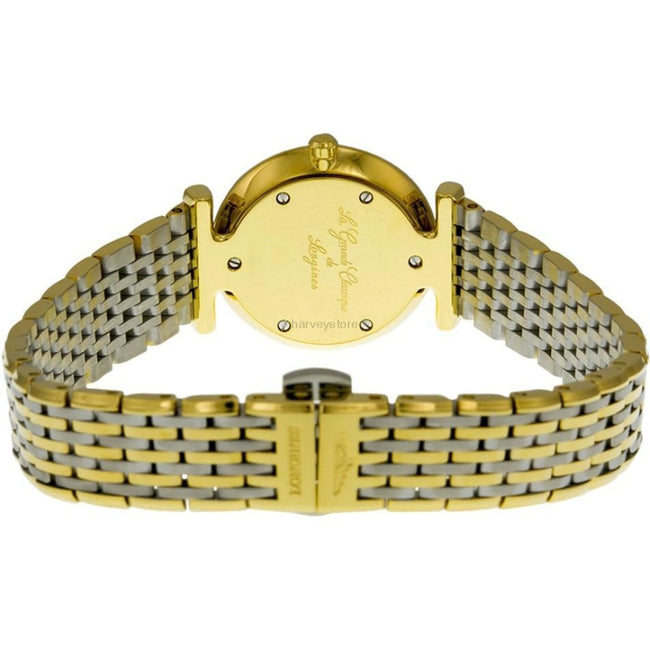 Longines Women`s L42092877 La Grande Classique Ultra Thin With Diamond Markers Watch Watch