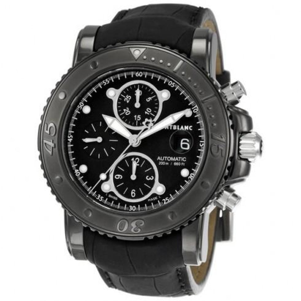 Montblanc Mens 104279 Sport Chronograph Watch Watch