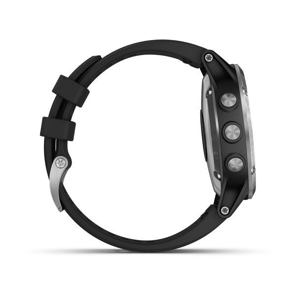 010-01988-11-Garmin Unisex  010-01988-11 Fenix 5s Plus Silver Watch