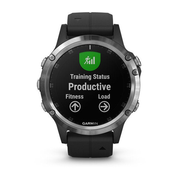 010-01988-11-Garmin Unisex  010-01988-11 Fenix 5s Plus Silver Watch