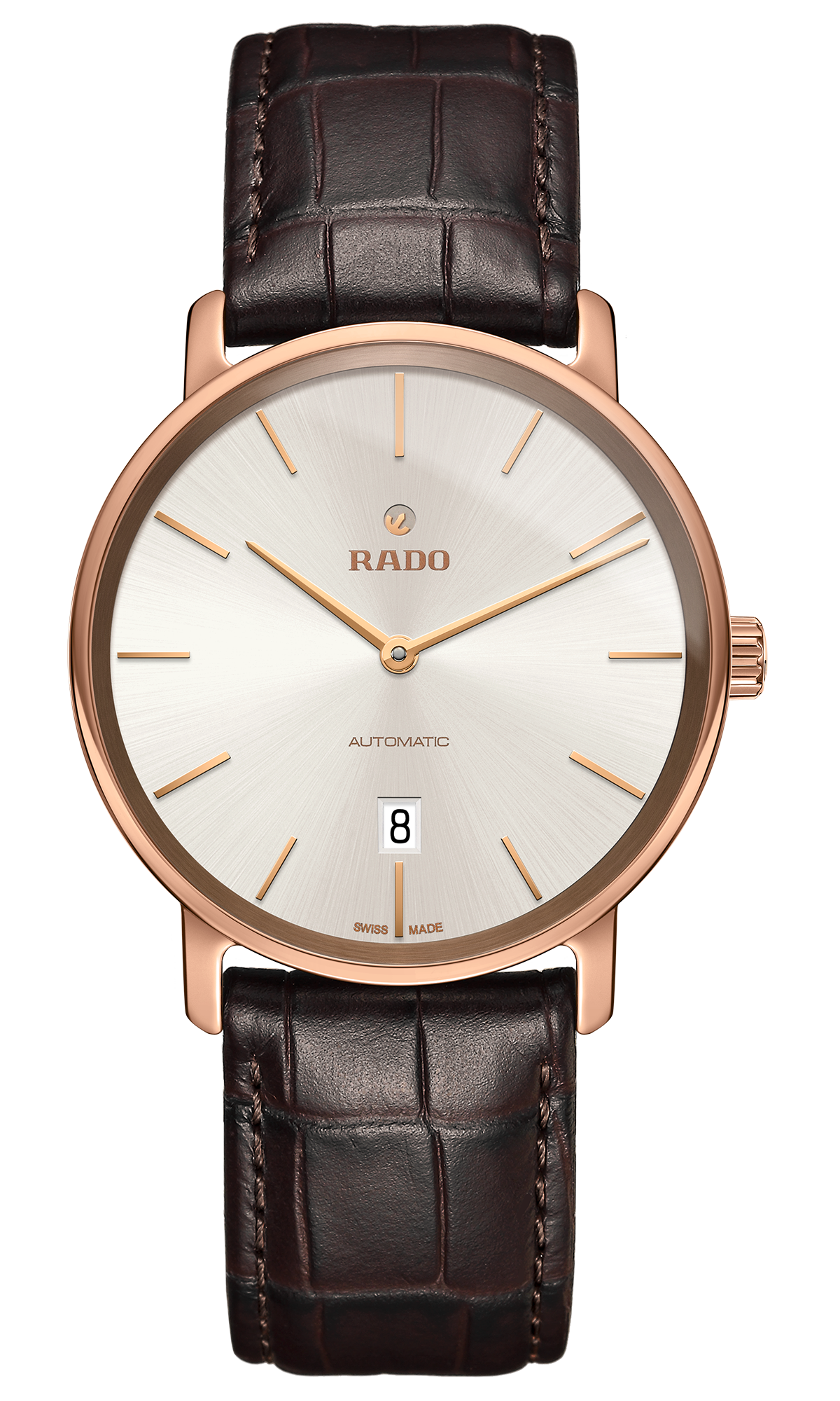 R14068026-Rado Men's R14068026 Diamaster Thinline Ceramos Watch