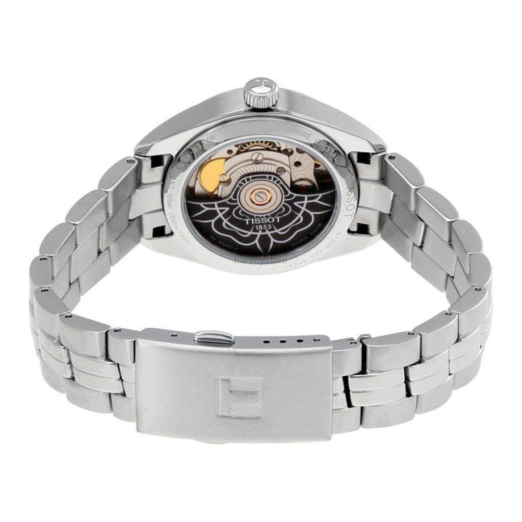 Tissot Ladies T1012071111600 PR 100 12 Diamonds Powermatic80 Watch