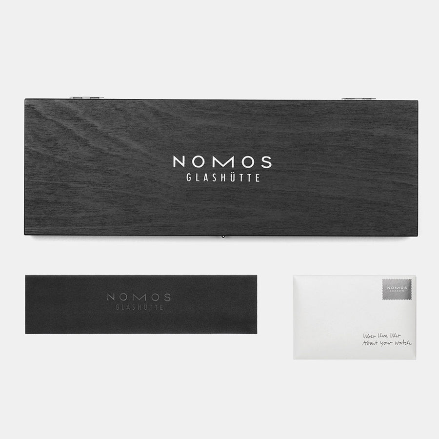 234-Nomos Glashutte Men's 234 Ludwig 38 White Dial Watch