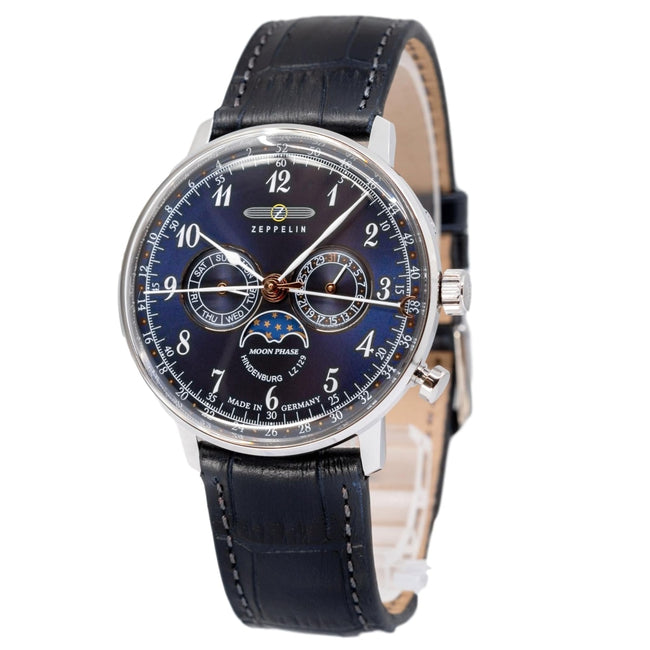 7036-3-Zeppelin Men's 7036-3 Hindenburg Moonphase Watch